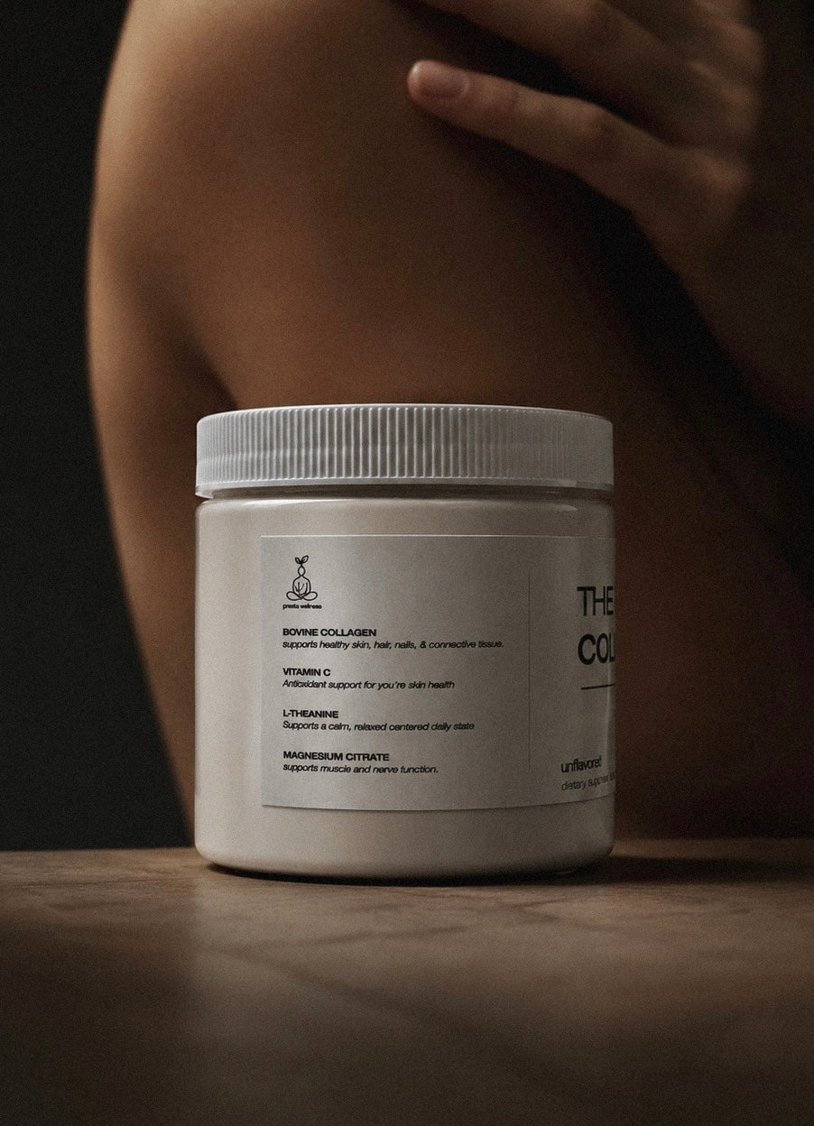 The Daily Collagen | Skin, Hair, Nails & Relaxation Support | Vitamin C + Magnesium + L-Theanine
