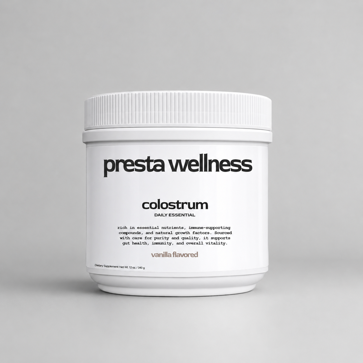 Presta Wellness Colostrum - Vanilla