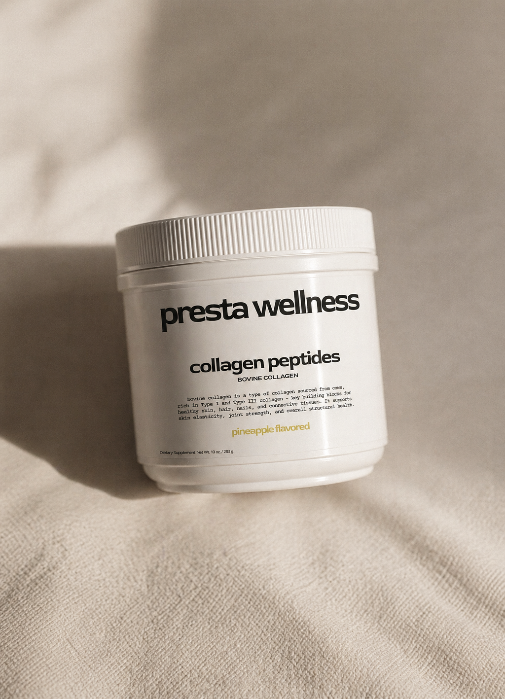 10 oz. collagen peptides - pineapple