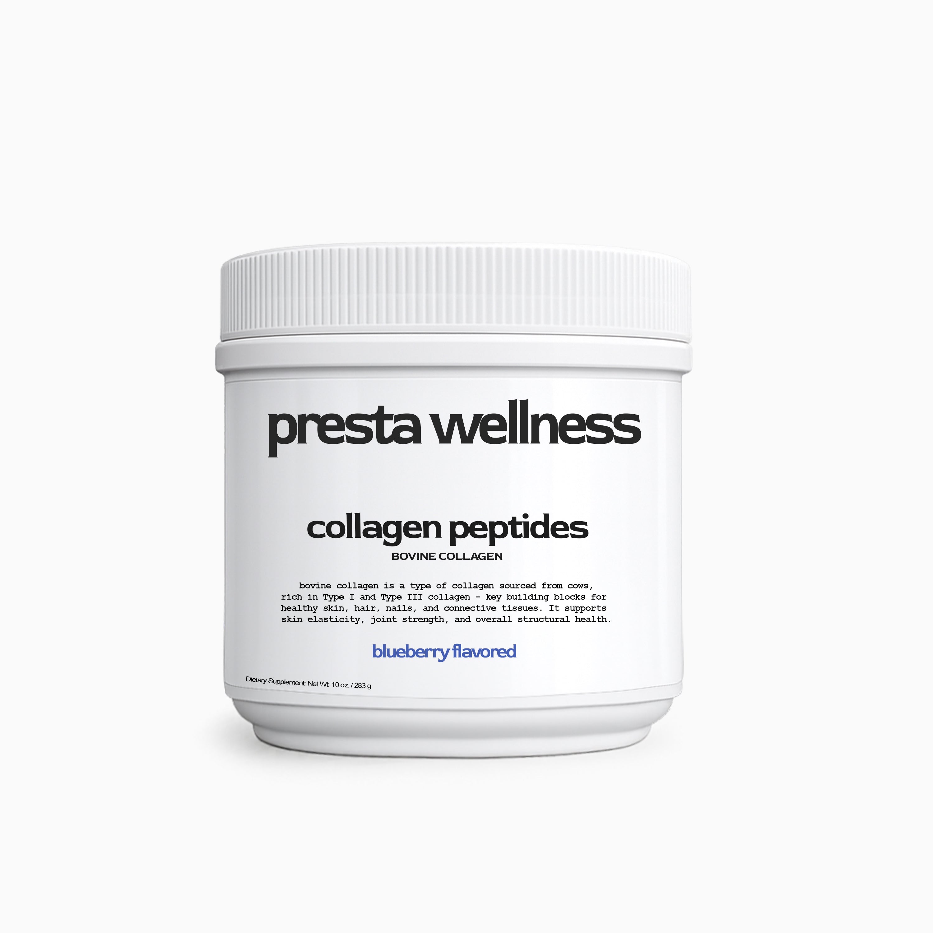 10 oz. collagen peptides - blueberry