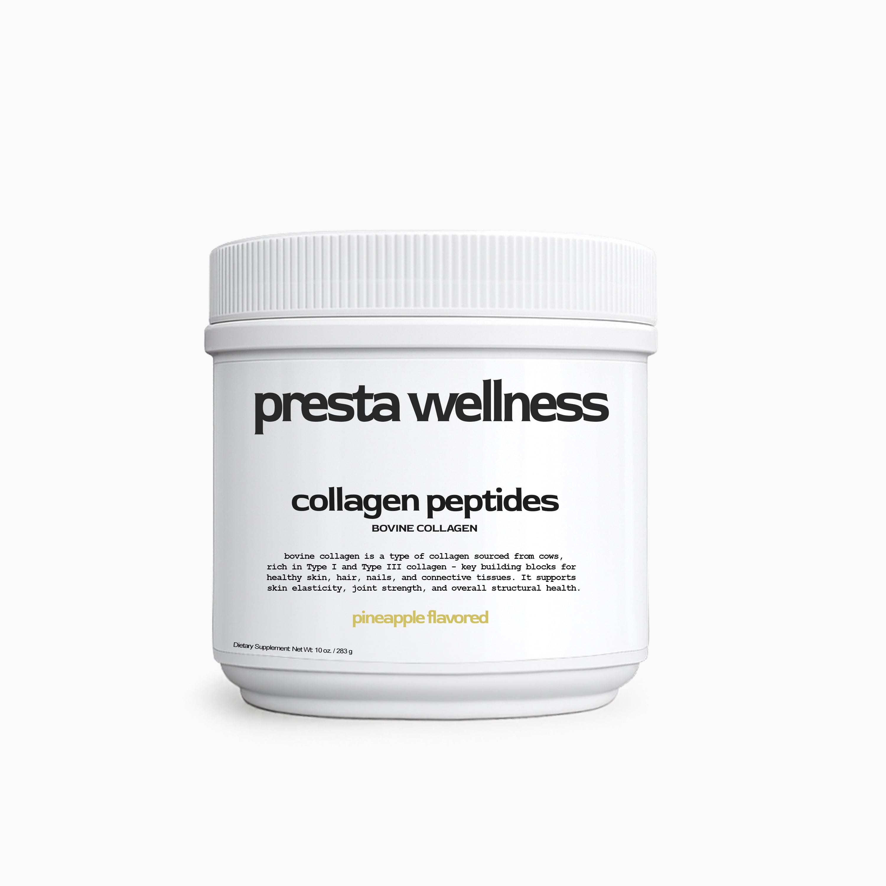 10 oz. collagen peptides - pineapple