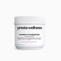 presta wellness creatine monohydrate - strawberry banana