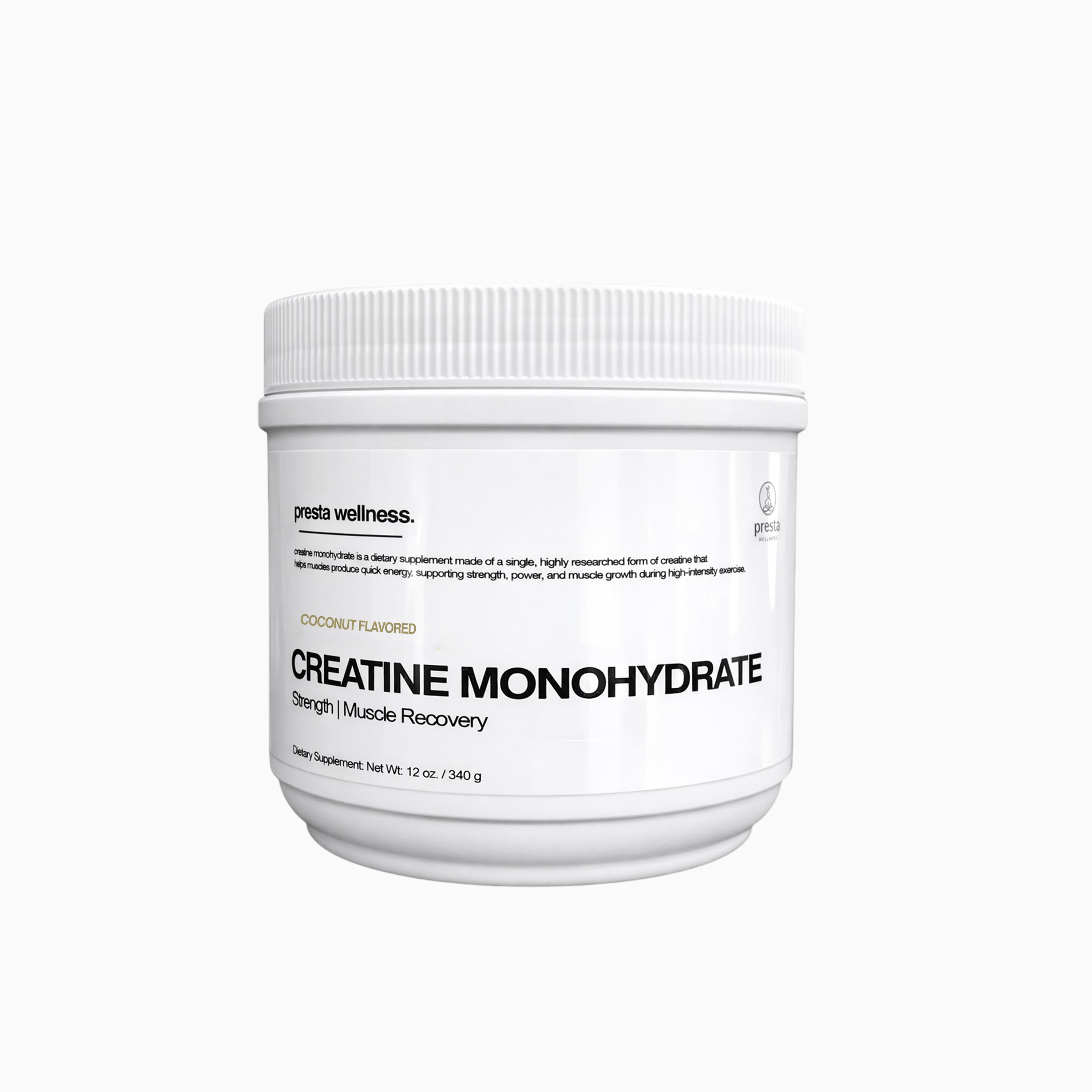 12 oz. Creatine Monohydrate [Coconut]