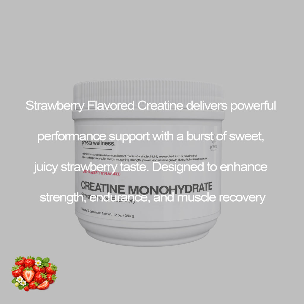 12 oz. Creatine Monohydrate [Strawberry]