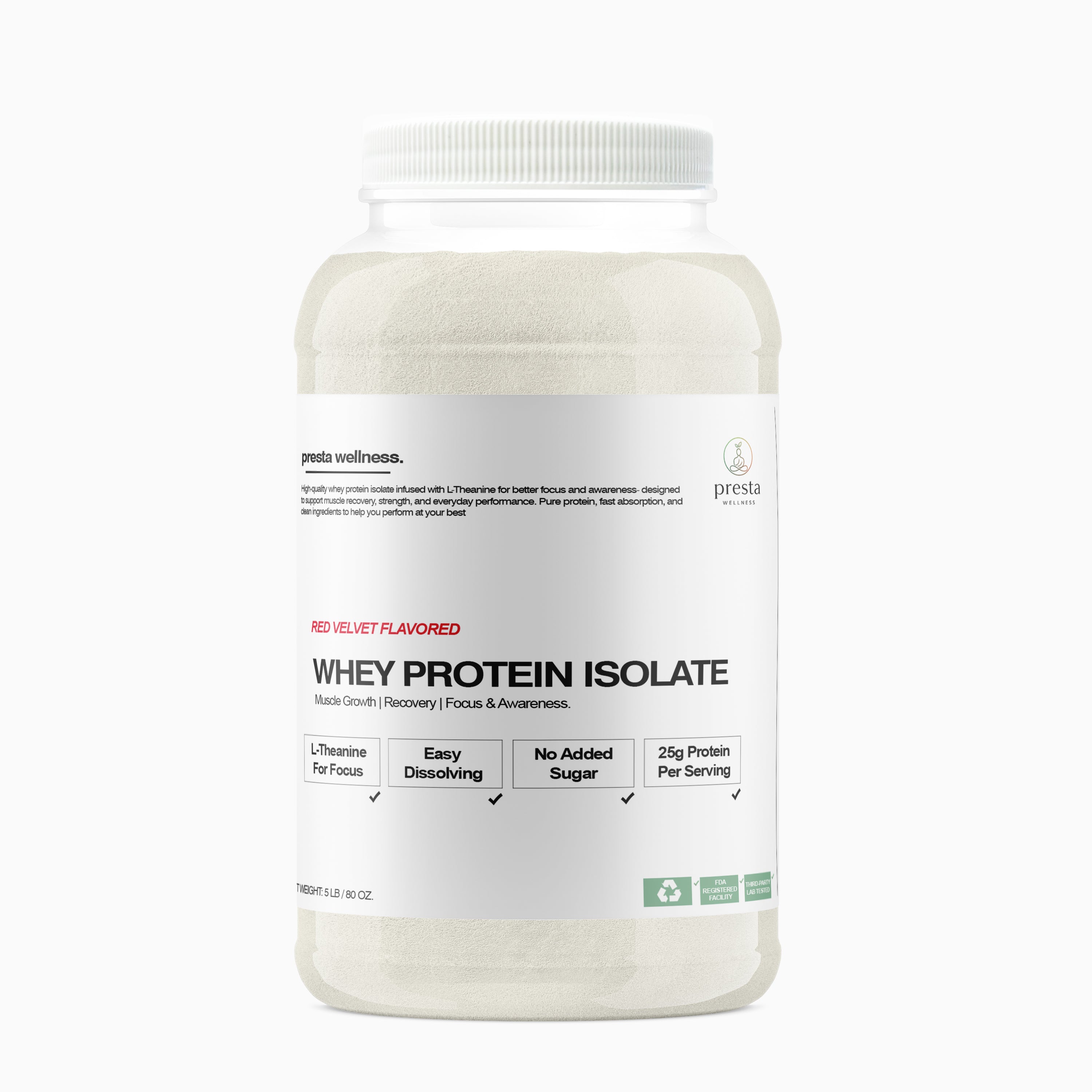 5lb. Bio Whey Protein [Red Velvet]
