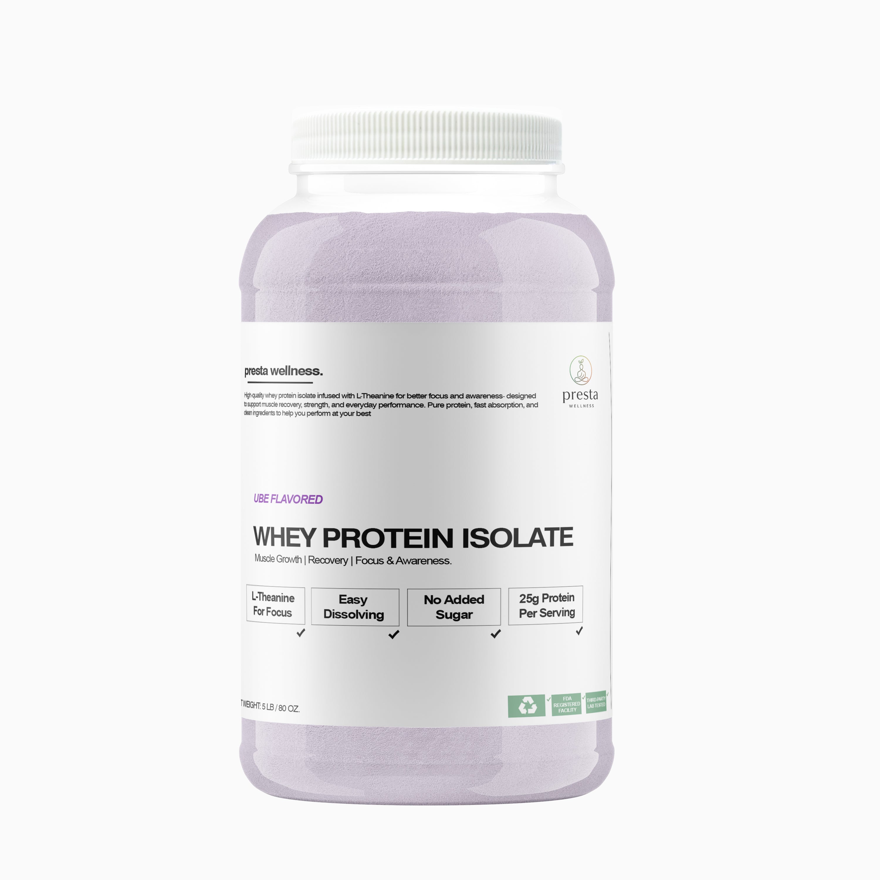 5lb. Bio Whey Protein [Ube]