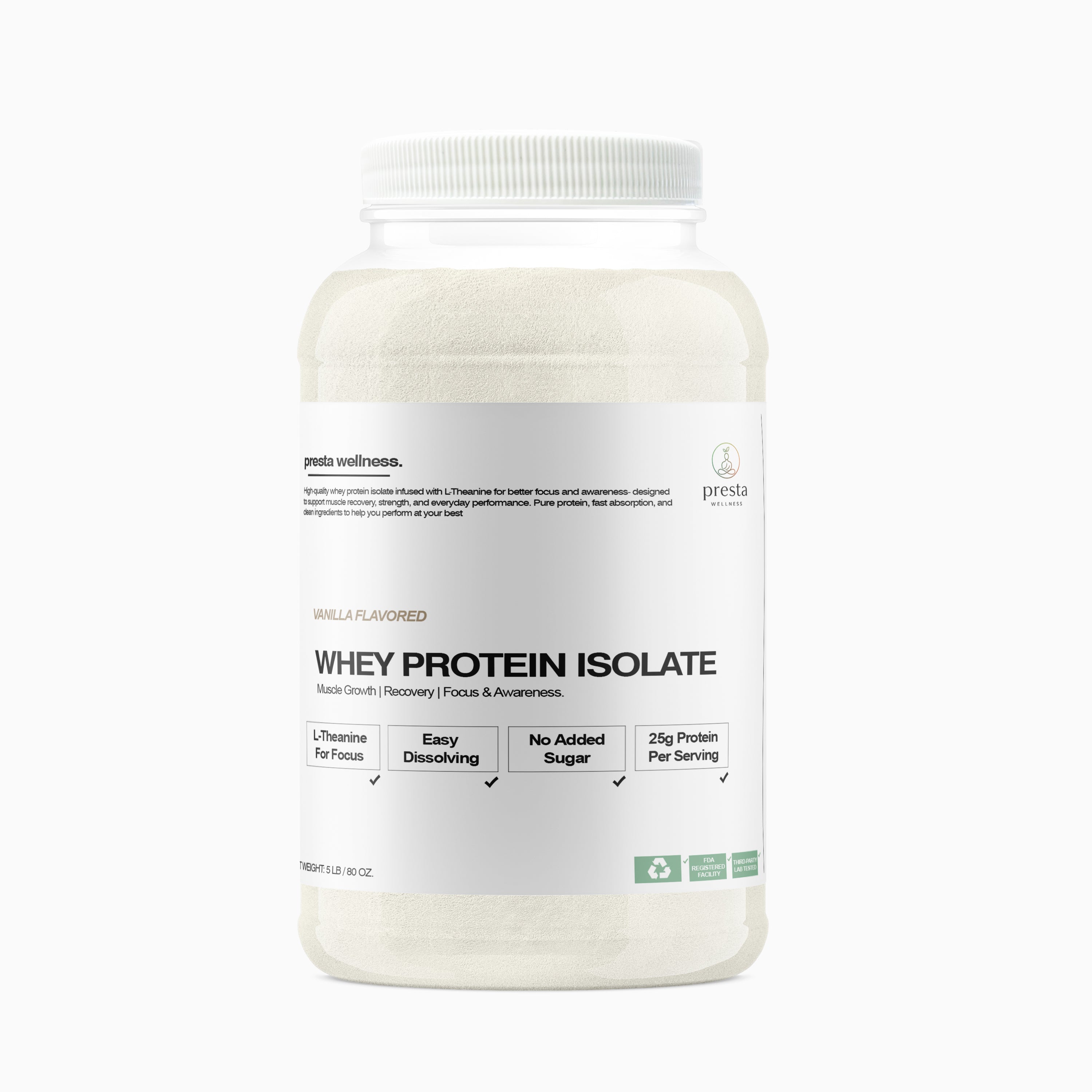 5lb. Bio Whey Protein [Vanilla]