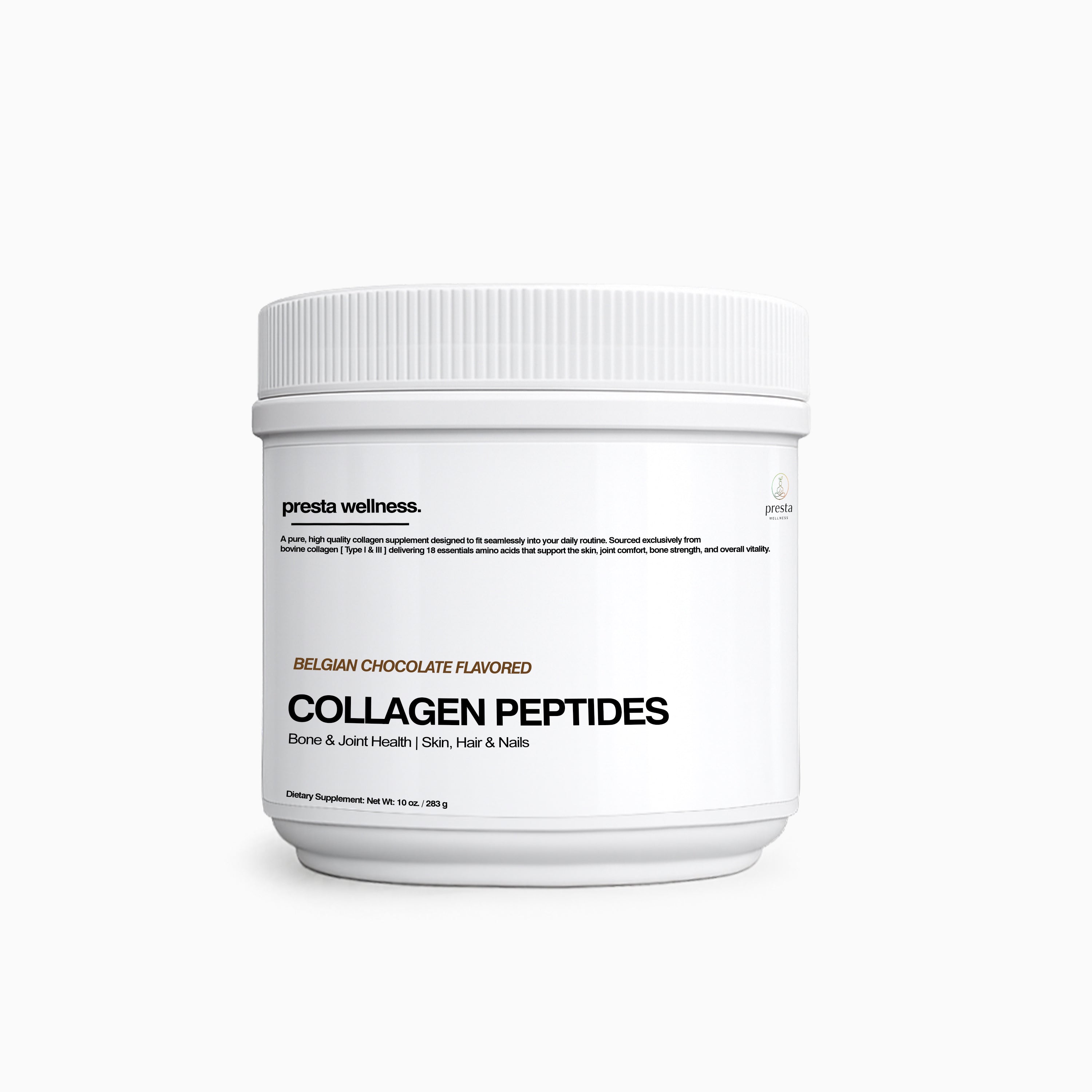 10 oz. Collagen Peptides [Belgian Chocolate]