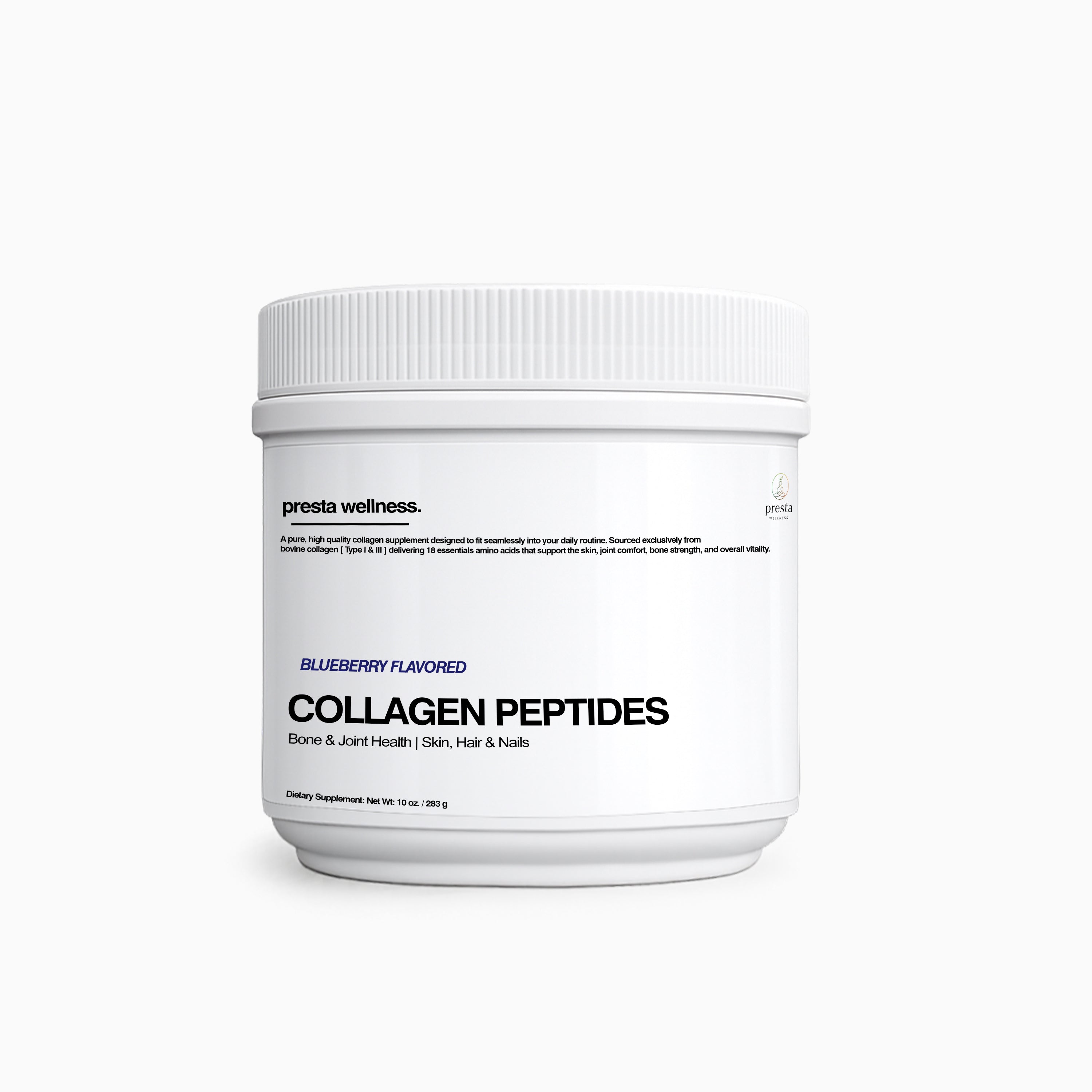 10 oz. Collagen Peptides [Blueberry]