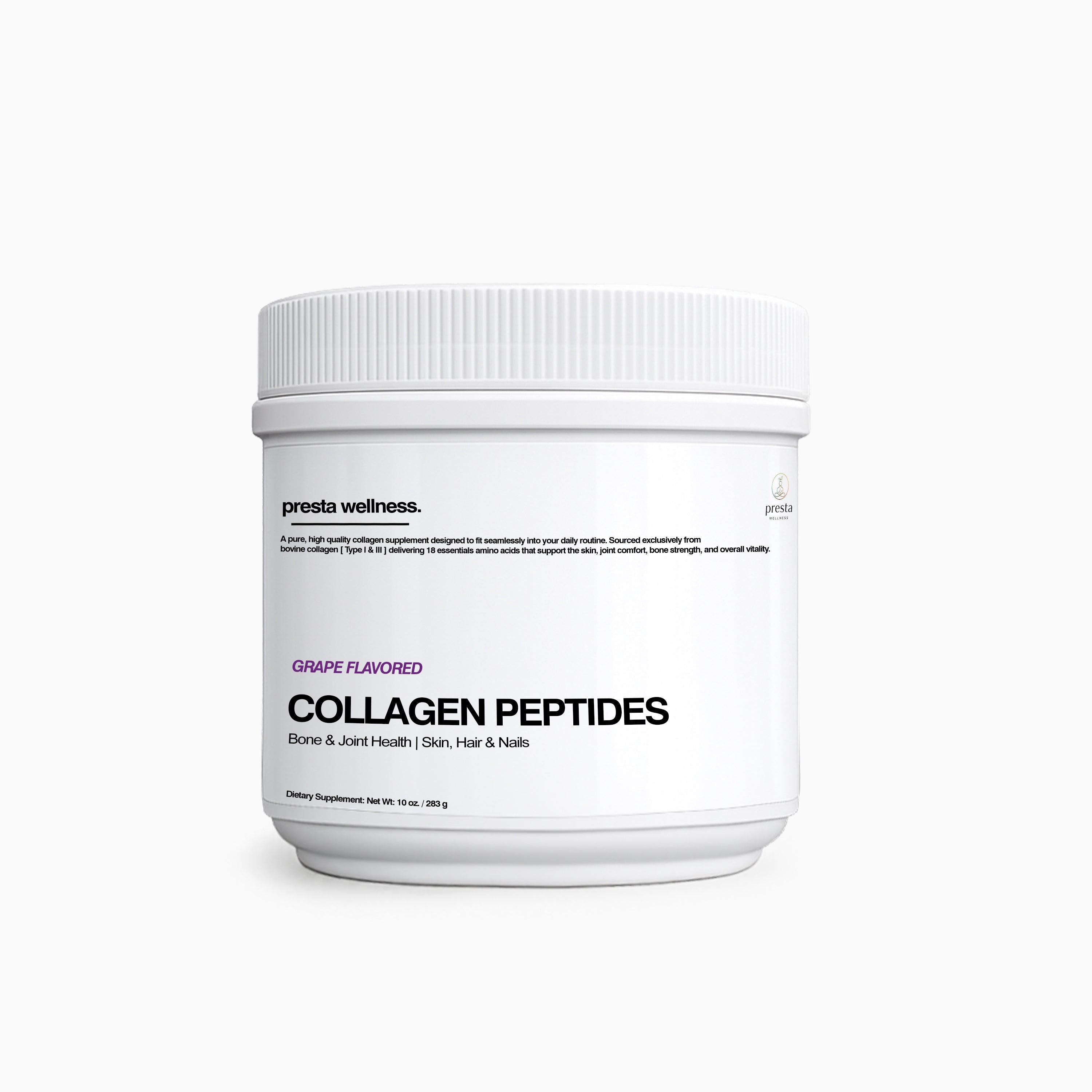 10 oz. Collagen Peptides [Grape]