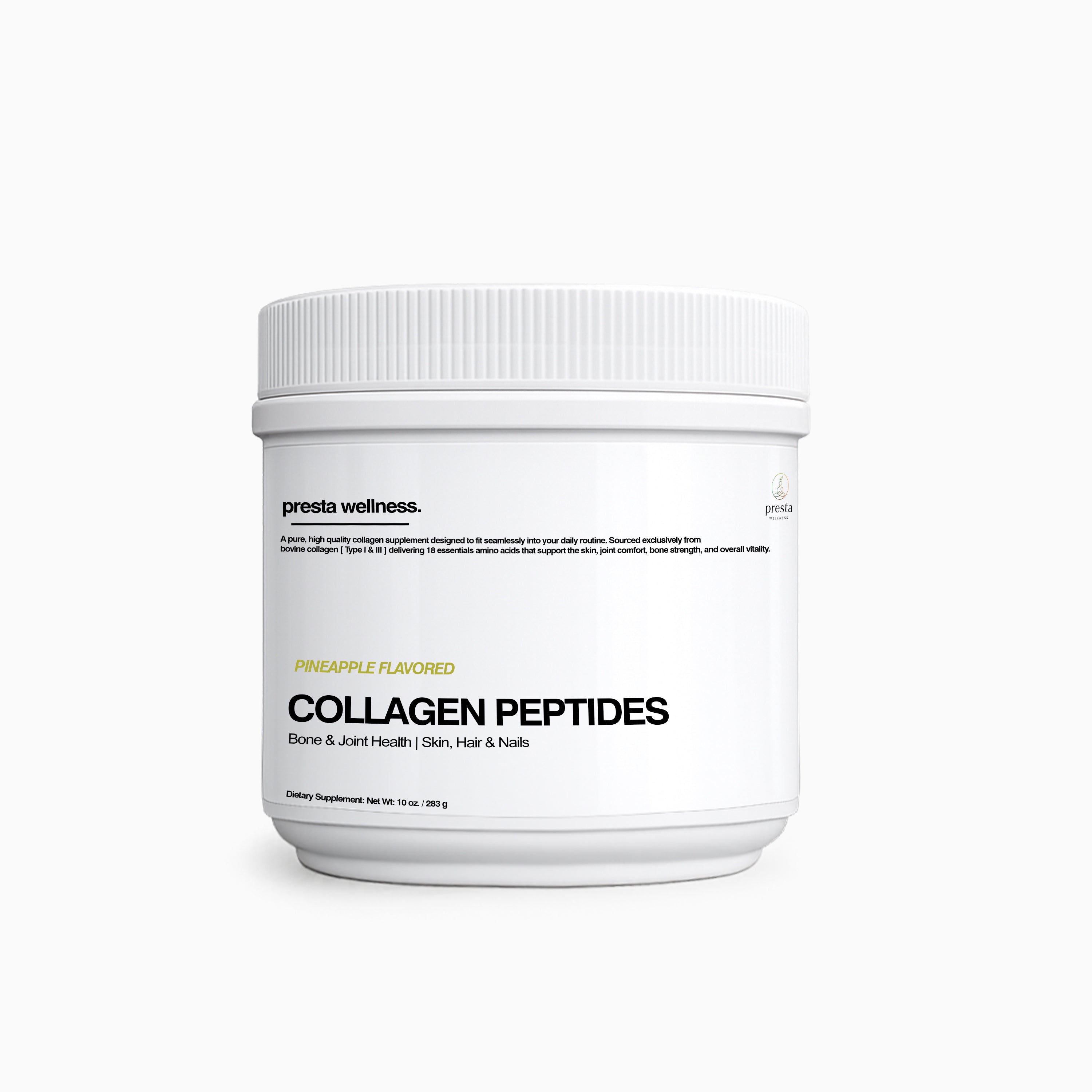 10 oz. Collagen Peptides [Pineapple]